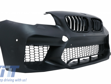Front Bumper With Central Grilles suitable for BMW F10 F11 5 Series (2011-2017) G30 M5 Design