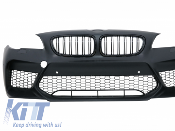 Front Bumper With Central Grilles suitable for BMW F10 F11 5 Series (2011-2017) G30 M5 Design