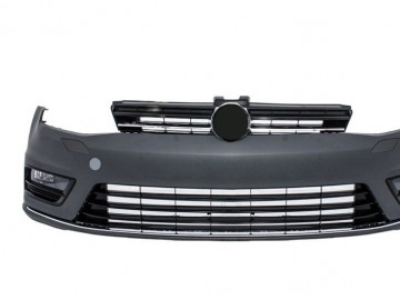 Front Bumper and LED Headlights with Sequential Dynamic Turning Lights suitable for VW Golf VII 7 2013-2017 R-Line Look