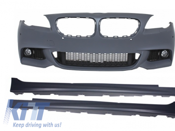 Front Bumper and Side Skirts suitable for BMW F10 F11 5 Series (2011-up) M-Technik Design