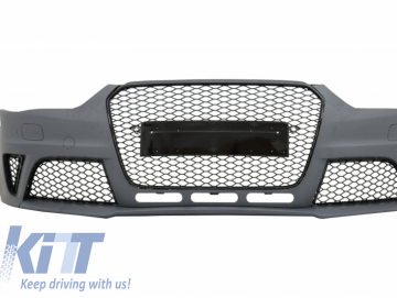 Front Bumper suitable for AUDI A4 B8 Facelift (2012-2015) RS4 Design