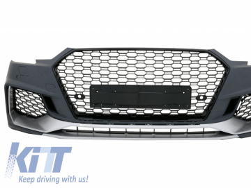 Front Bumper suitable for AUDI A4 B9 8W Limousine Avant (2016-Up) Quattro RS4 Design