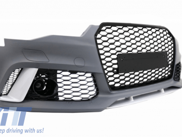 Front Bumper suitable for AUDI A6 C7 4G (2011-2015) RS6 Design With Grille