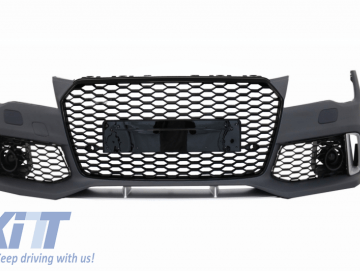 Front Bumper suitable for AUDI A7 4G Pre-Facelift (2010-2014) RS7 Design With Grille