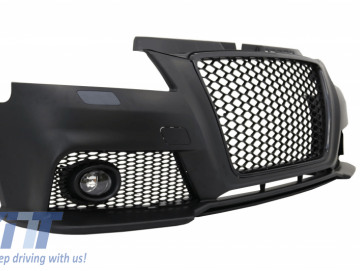 Front Bumper suitable for AUDI A3 8P 8PA Facelift (2009-2012) RS3 Design With Fog Ligts