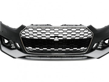 Front Bumper suitable for Audi A5 F5 (2017-2019 ) Chrome RS5 Design