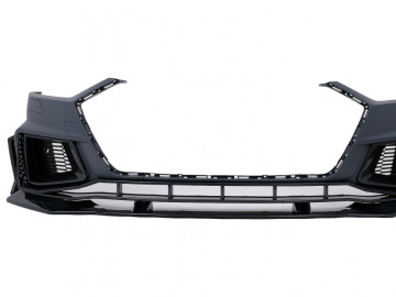 Front Bumper suitable for Audi A7 4K8 (2018-Up) RS7 Carbon Look Ornaments