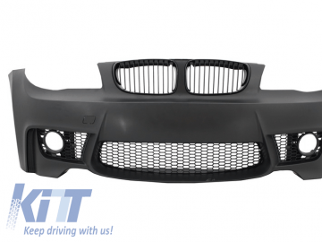 Front Bumper suitable for BMW 1'er E81/E82 E87/E88 (2004-2011) 1M Design Without Fog Lights