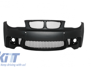 Front Bumper suitable for BMW 1'er E81/E82 E87/E88 (2004-2011) 1M Design without Fog Lights