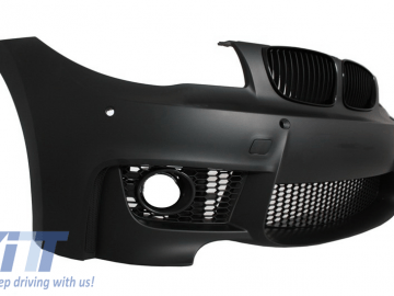 Front Bumper suitable for BMW 1 Series E81 E82 E87 E88 (2004-2011) 1M Design with Fog Lights