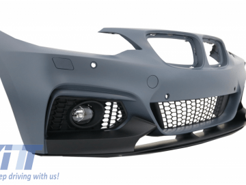 Front Bumper suitable for BMW 2 Series F22 F23 (2014-Up) Coupe Cabrio M-Performance Design