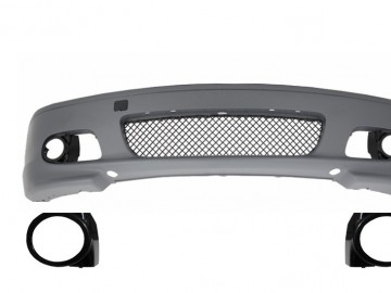 Front Bumper suitable for BMW 3 Series E46 Coupe Cabrio (1999-2007) M-tech M-technik M-Sport II Design With Fog Lights