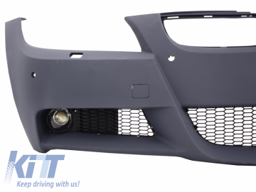 Front Bumper suitable for BMW 3 Series E90 E91 Sedan Touring (2004-2008) With PDC Holes & SRA