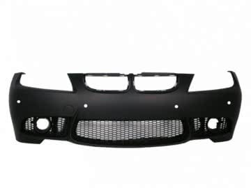 Front Bumper suitable for BMW 3 Series E46 Coupe Cabrio (1999-2007) M-tech M-technik M-Sport II Design With Smoke Fog Lights