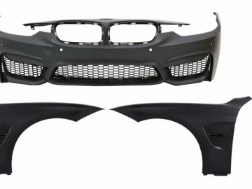 Front Bumper suitable for BMW 3 Series F30 F31 Non LCI & LCI (2011-2018) with Front Fenders M3 Sport EVO Design