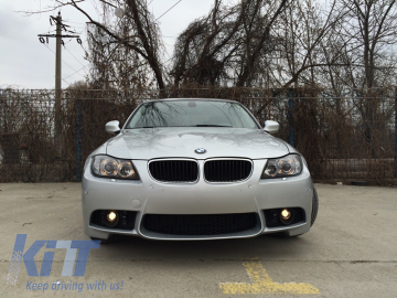 Front Bumper suitable for BMW 3 Series E90 E91 Touring LCI Facelift (2008-2011) M3 Design