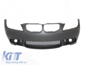 Front Bumper suitable for BMW 3 Series E90 E91 Touring LCI Facelift (2008-2011) M3 Design Without Fog Lights