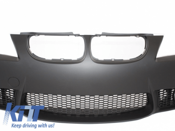 Front Bumper suitable for BMW 3 Series E90 E91 Touring LCI Facelift (2008-2011) M3 Design Without Fog Lights