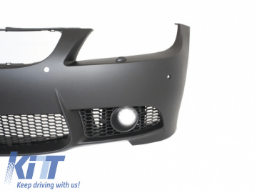 Front Bumper suitable for BMW 3 Series E90 E91 Touring LCI Facelift (2008-2011) M3 Design with PDC, Without Fog Lights