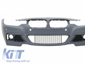 Front Bumper suitable for BMW 3 Series F30 F31 (2011-up) M-Technik With Fog Lights