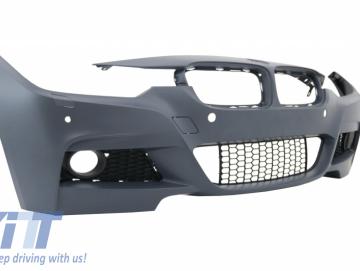 Front Bumper suitable for BMW 3 Series F30 F31 (2011-up) M-Technik With Fog Lights