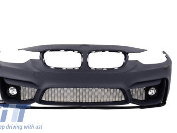 Front Bumper suitable for BMW 3er F30 F31 (2011-up) M3 Design With Fog Lamps