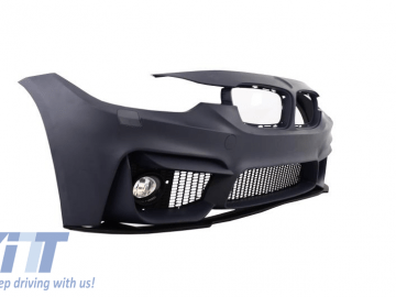 Front Bumper suitable for BMW 3er F30 F31 (2011-up) M3 Design With Fog Lamps