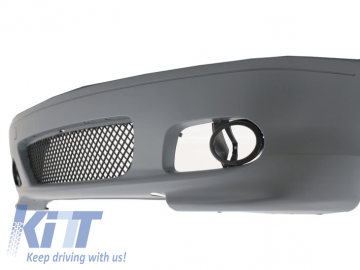 Front Bumper suitable for BMW 3 Series E46 Coupe Cabrio (1999-2007) M-tech M-technik M-Sport II Design Without Fog Lights