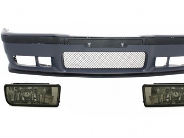 Front Bumper suitable for BMW 3er E36 (1992-1998) M3 Design With Smoke Fog Lights