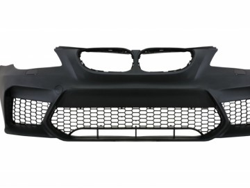 Front Bumper suitable for BMW 5 Series E60 Sedan E61 Touring (2003-2009) with Central Kidney Grilles G30 M5 Design