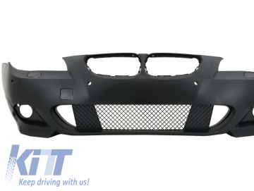 Front Bumper suitable for BMW 5 Series E60/E61 (2003-2007) M-Technik Design Without Fog lights