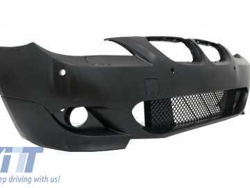 Front Bumper suitable for BMW 5 Series E60/E61 (2003-2007) M-Technik Design Without Fog lights