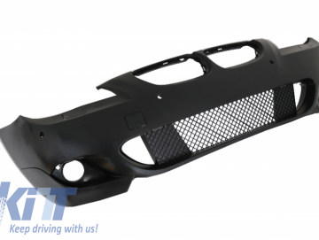 Front Bumper suitable for BMW 5 Series E60/E61 (2003-2007) M-Technik Design Without Fog lights