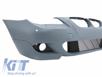 Front Bumper suitable for BMW 5 Series E60/E61 (2007-2010) M-Technik Design Without Fog lights