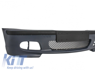 Front Bumper suitable for BMW E46 Sedan/Touring (1998-2004) M-Technik M-Tech M-Sport Model Without Fog Lights