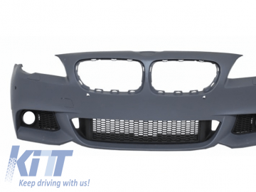 Front Bumper suitable for BMW F10 F11 5 Series (2011-up) M-Technik Design Without Fog Lamps