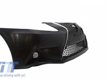 Front Bumper suitable for LEXUS IS XE20 (2006-2013) IS F Sport Facelift XE30 2014-up Design and LED DRL Headlights Dynamic Turn Light Signal