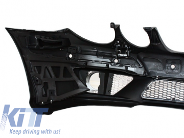 Front Bumper suitable for MERCEDES W211 E-Class (2002-2009) Assembly with Facelift Front Grille A-Design