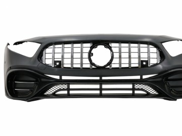 Front Bumper suitable for Mercedes A-Class W177 Hatchback / V177 Sedan (2018-Up) A45 Design