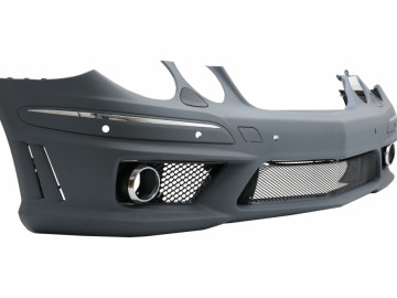 Front Bumper suitable for Mercedes E-Class W211 Facelift (2006-2009) without Fog Lights