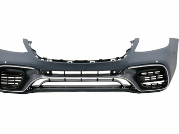 Front Bumper suitable for Mercedes S-Class W222 Facelift (2017-up) S63 Design