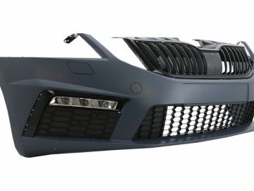 Front Bumper suitable for Skoda Octavia III 5E Facelift (2017-2019) RS Design