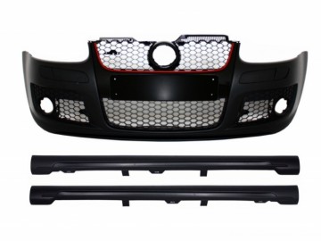 Front Bumper suitable for VW Golf Mk 5 V Golf 5 (2003-2007) GTI Design with Side Skirts