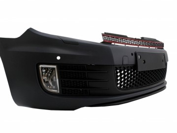 Front Bumper suitable for VW Golf VI Golf 6 (2008-2013) GTI Look with PDC