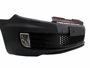 Front Bumper suitable for VW Golf VI 6 (2008-2013) GTI Look without PDC