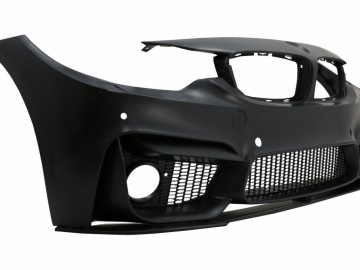 Front Bumper with Fog Light Projectors suitable for BMW 4 Series F32 Coupe F33 Convertible F36 Gran Coupe (2013-2017) M4 Design