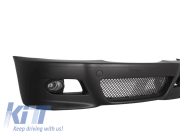 Front Bumper with Fog Lights & Covers suitable for BMW 3 Series E46 98-04 M3 Look