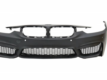 Front Bumper with Front Fenders and Side Skirts suitable for BMW 3 Series F30 F31 Non LCI & LCI (2011-2018) M3 Sport EVO Design