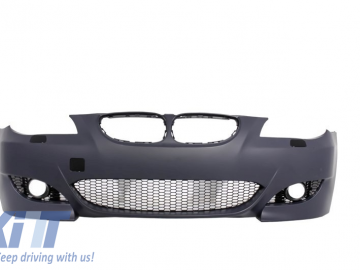 Front Bumper with Front Fenders suitable for BMW 5 Series E60 E61 Sedan Touring (2003-2010) M5 Design