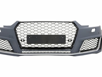 Front Bumper with Grille suitable for AUDI A4 B9 8W (2016-2018) Quattro RS4 Design